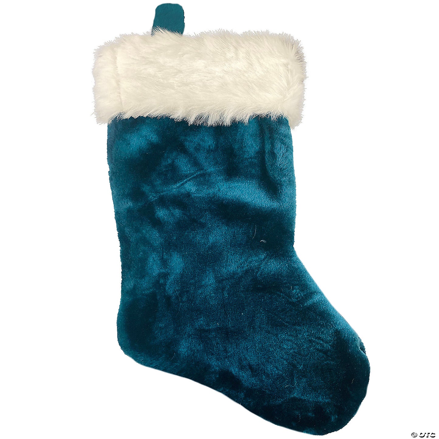 21" Green Santa Christmas Stocking