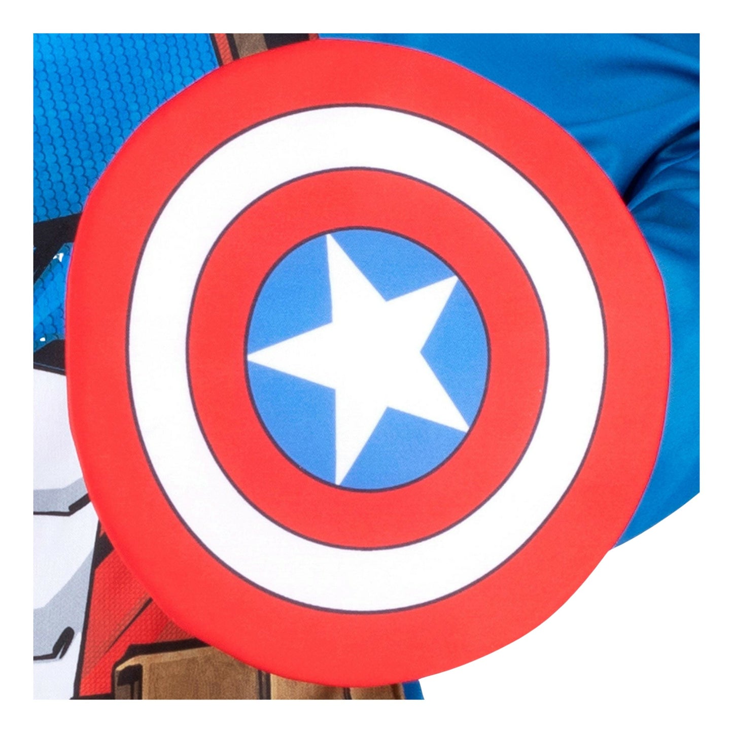 8" Kids Marvel's Captain America Fabric Shield-Jazwares