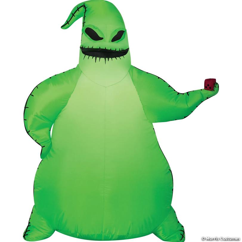 42" Airblown® Inflatable The Nightmare Before Christmas Green Oogie Boogie Yard Decoration