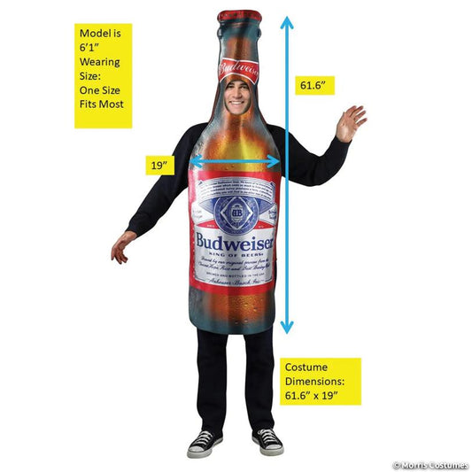 Adult Budweiser Bottle Costume — view 2