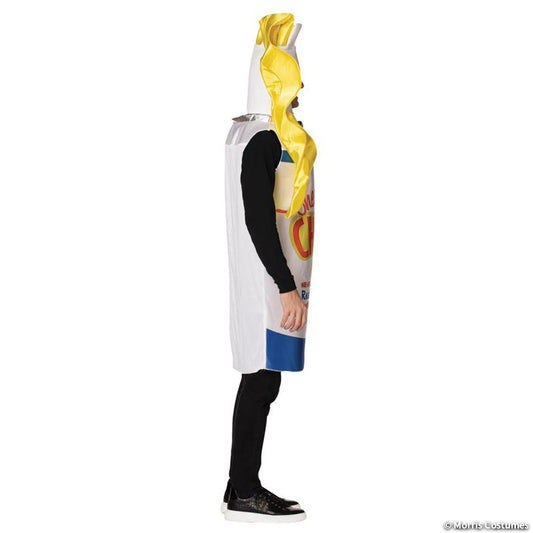Adult Cheezy Cheese Spray Can Costume — view 2