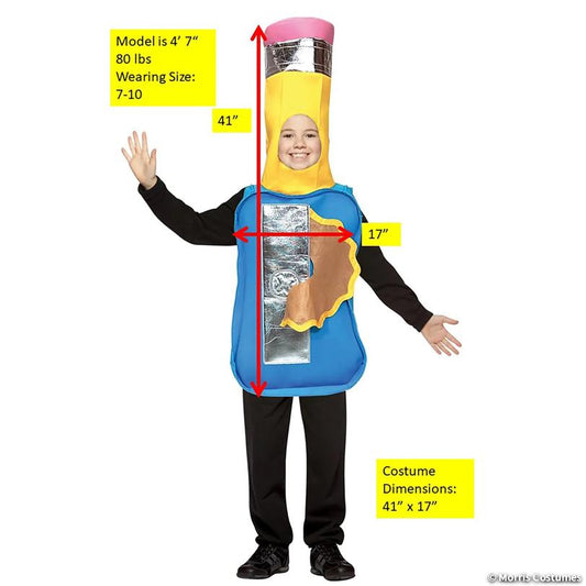 Adult Pencil Sharpener Costume — view 2