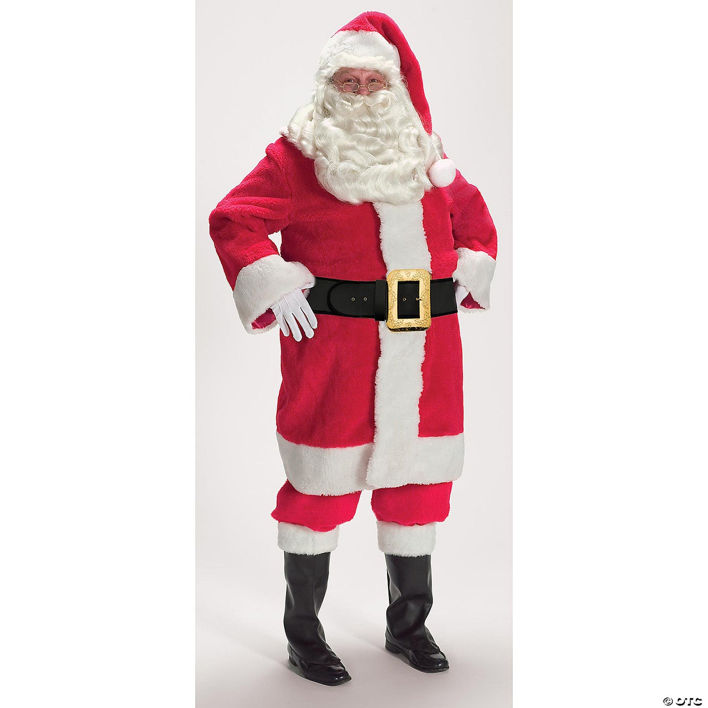 Adult Men’s Deluxe Father Christmas Suit Costume - XL