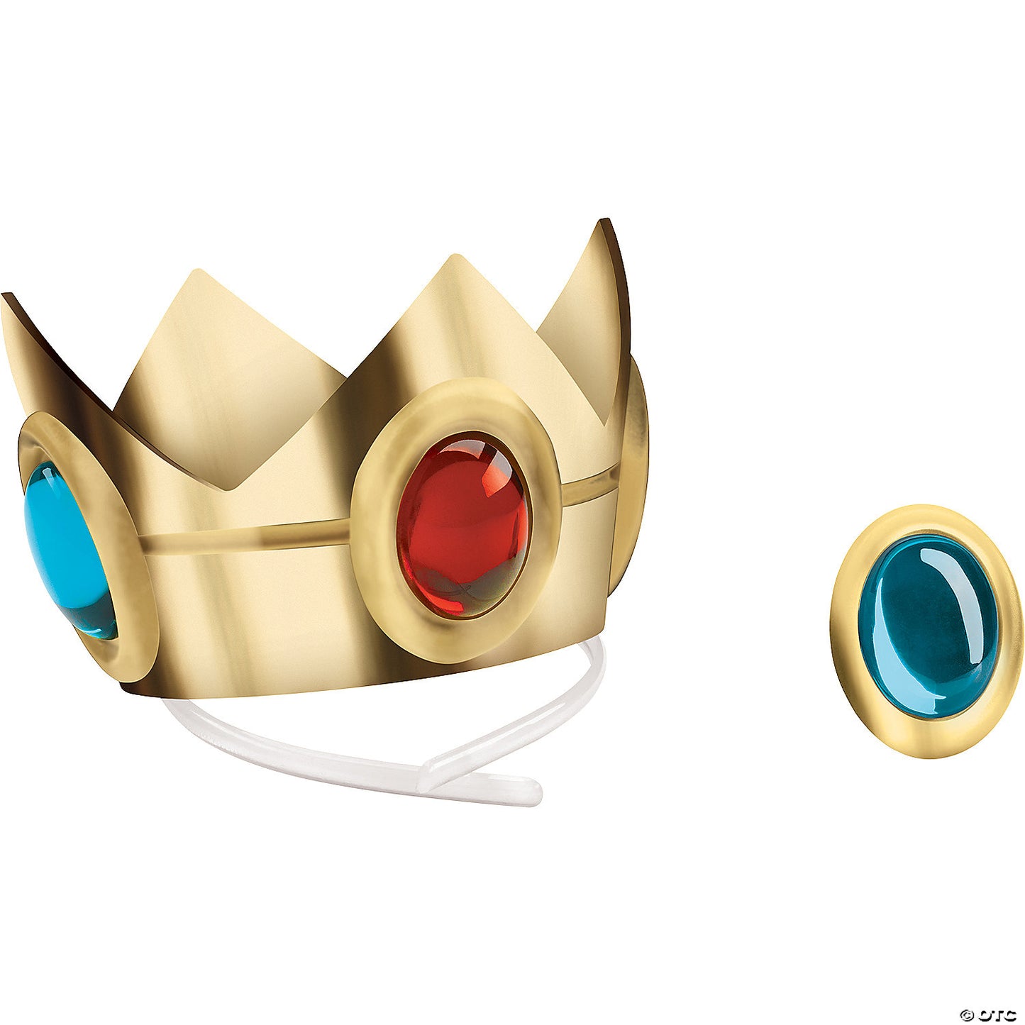Adults Super Mario Bros. Princess Peach Crown & Amulet