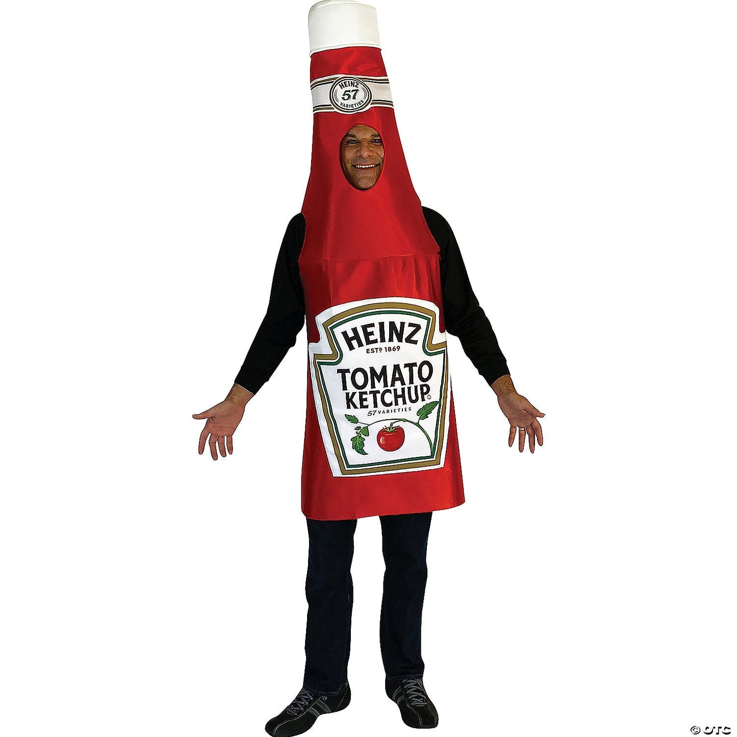 Adults Classic Heinz Ketchup Bottle Costume