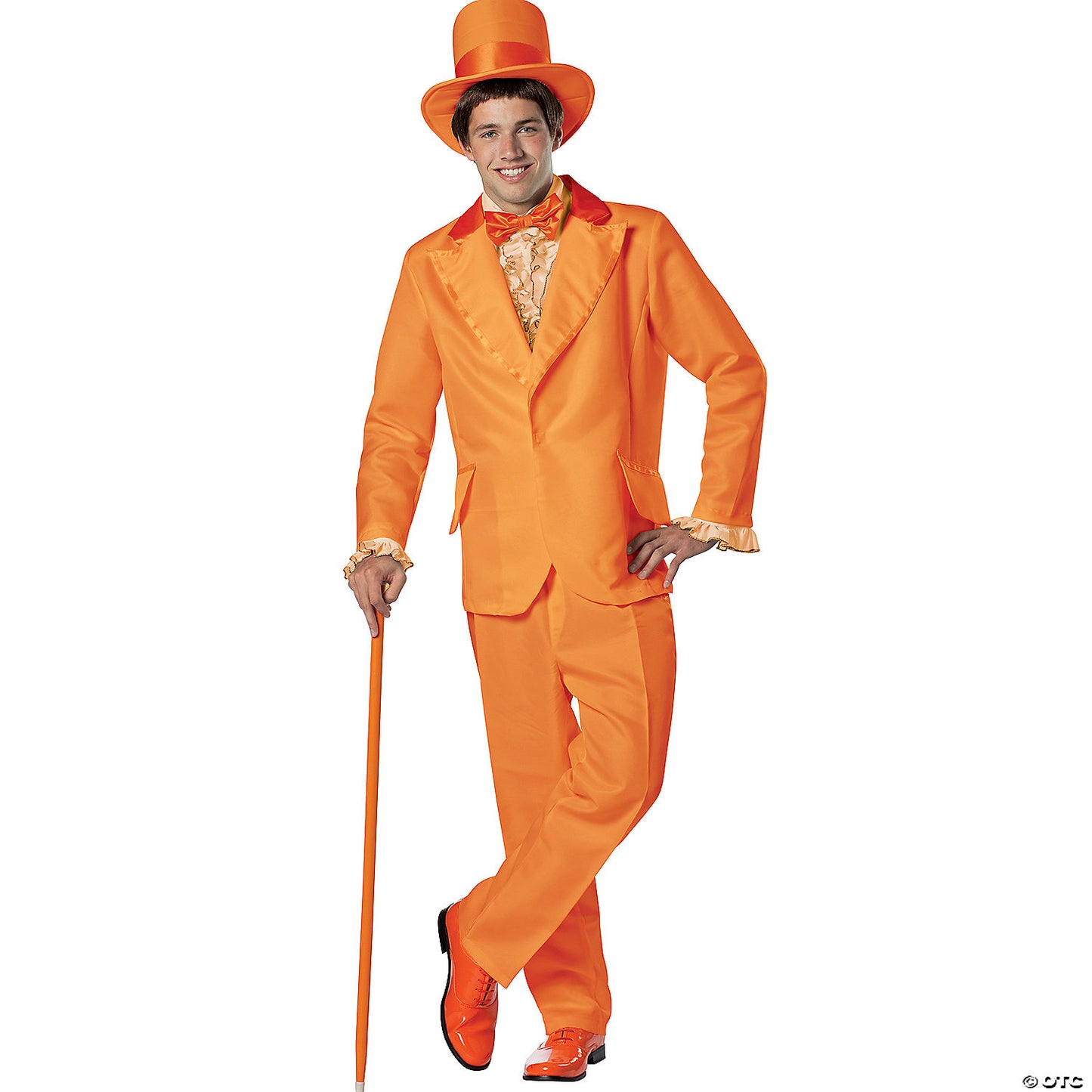 Adults Goofball Orange Costume Plus Size, XL