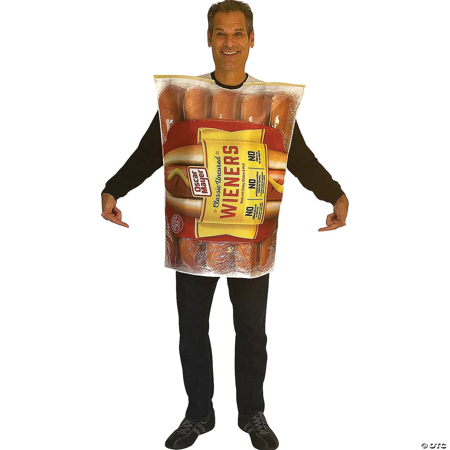 Adults Oscar Mayer Weiner Package Costume
