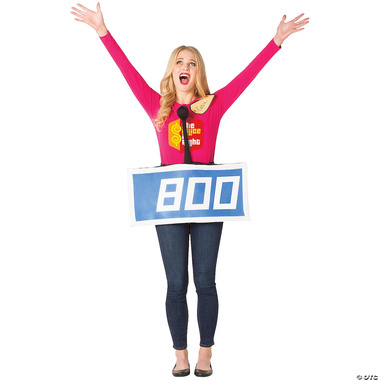 Adults The Price Is Right Row Blue Costume