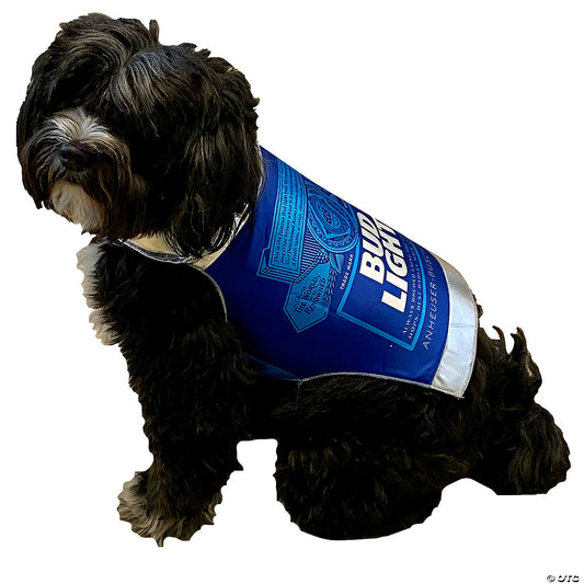 Bud Light Can Dog Costume, XS
