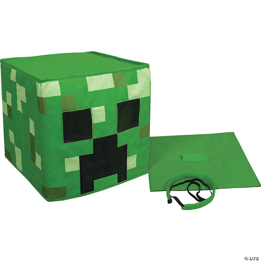 Creeper Headpiece Block Head — view 2