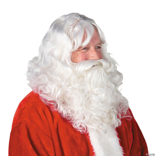 Deluxe Santa Wig & Beard — view 2