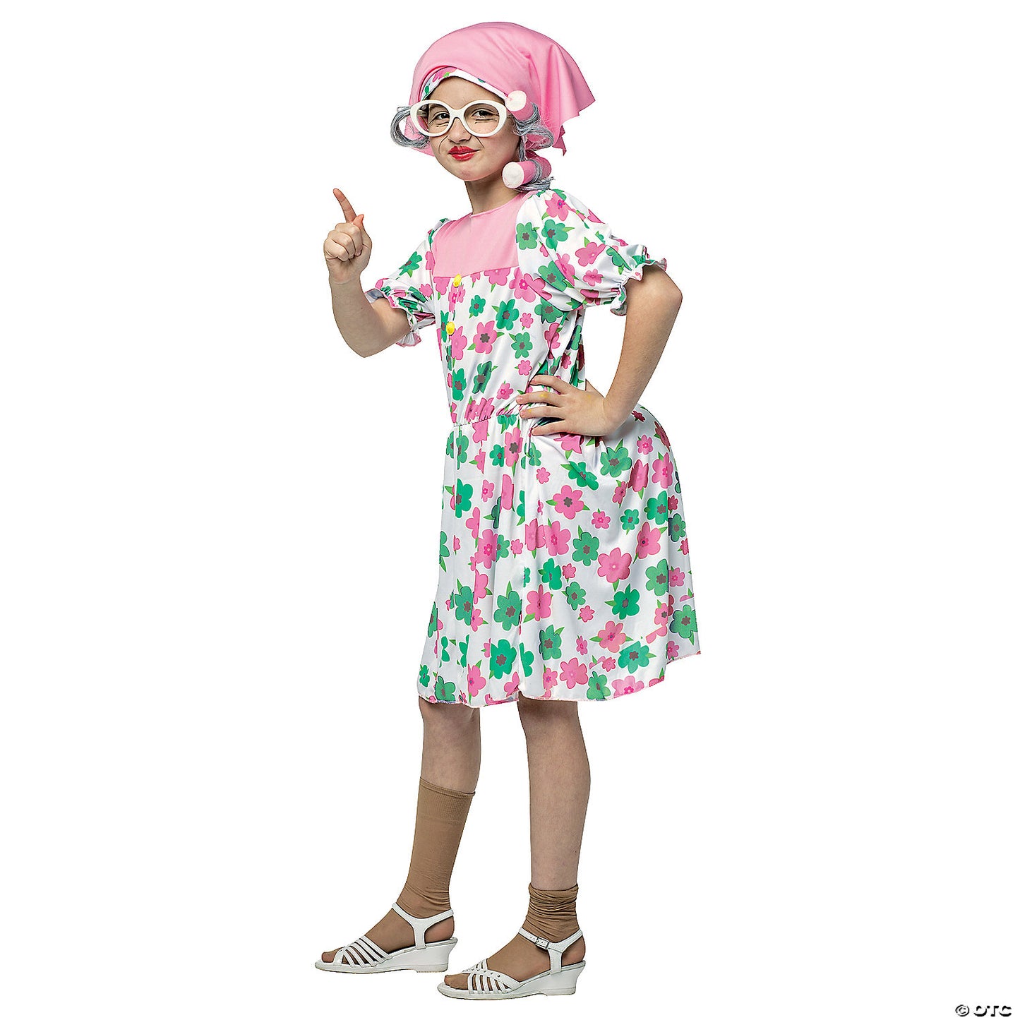 Girl's Granny Costume, Girls 4 - 6