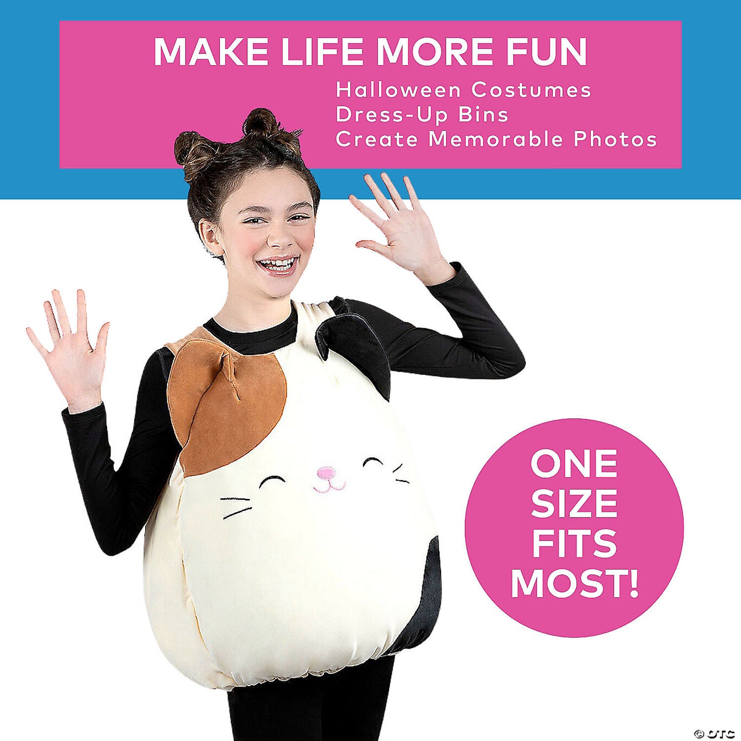 Kids Squishmallows Cam Cat Costume
