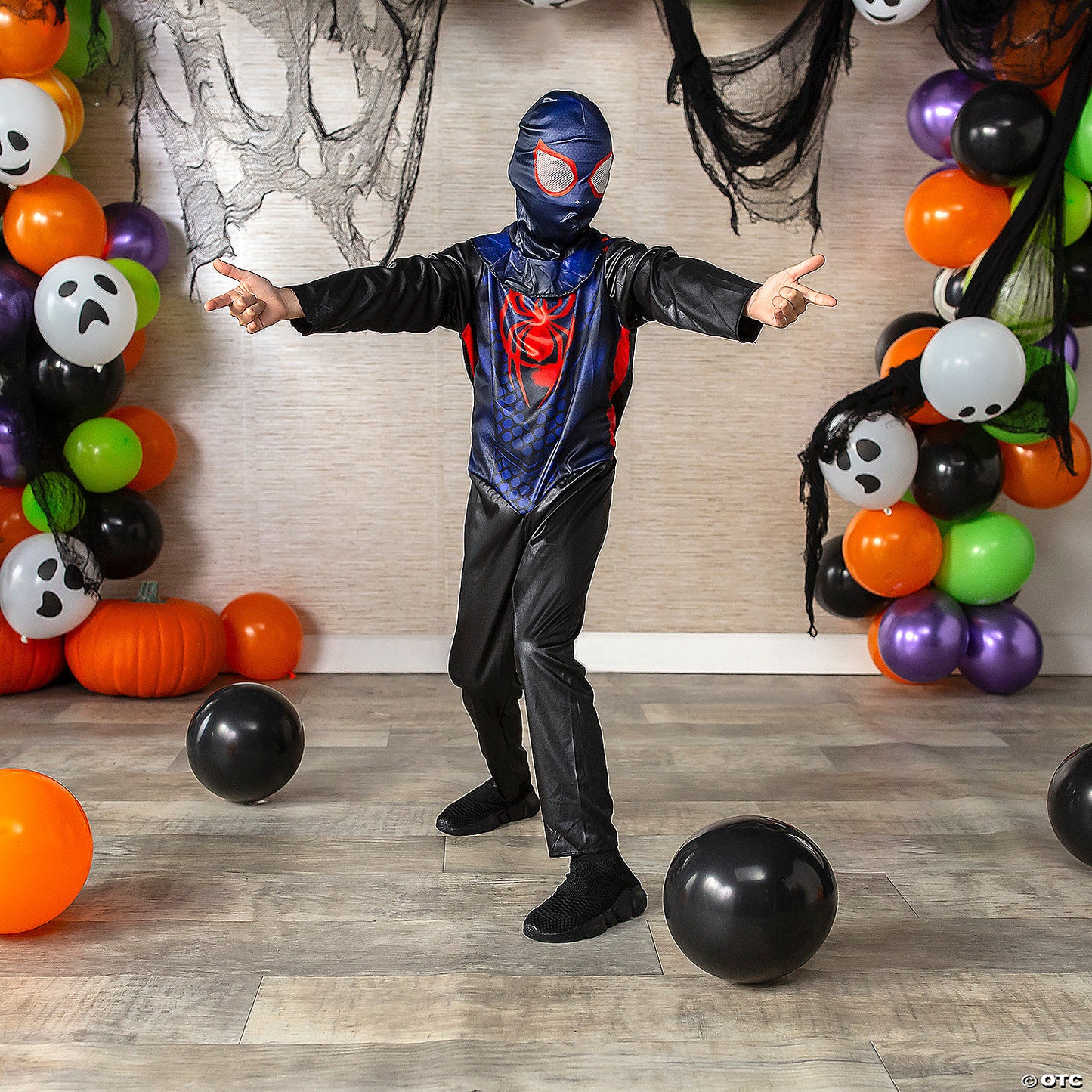 Kids Value Spider-Man Miles Morales Costume 8-10
