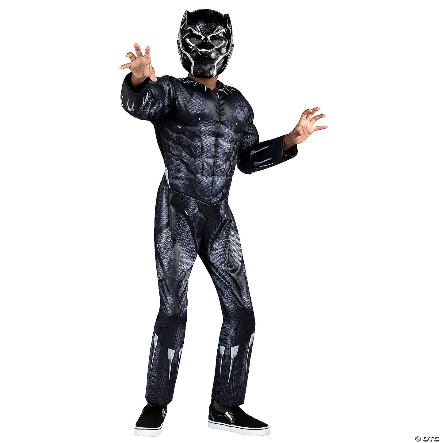 Kids' Qualux Black Panther Costume-Small 4-7