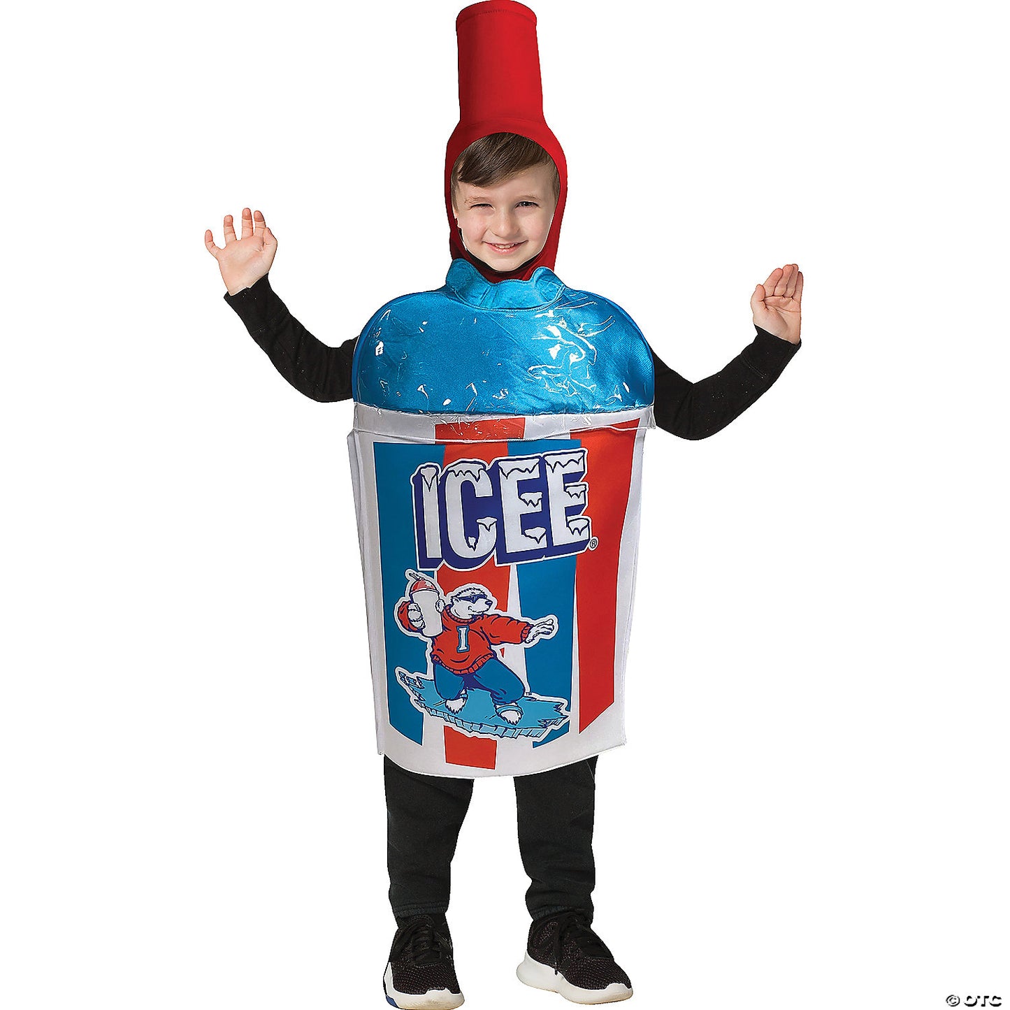 Kids ICEE Blue Tunic Costume, Medium