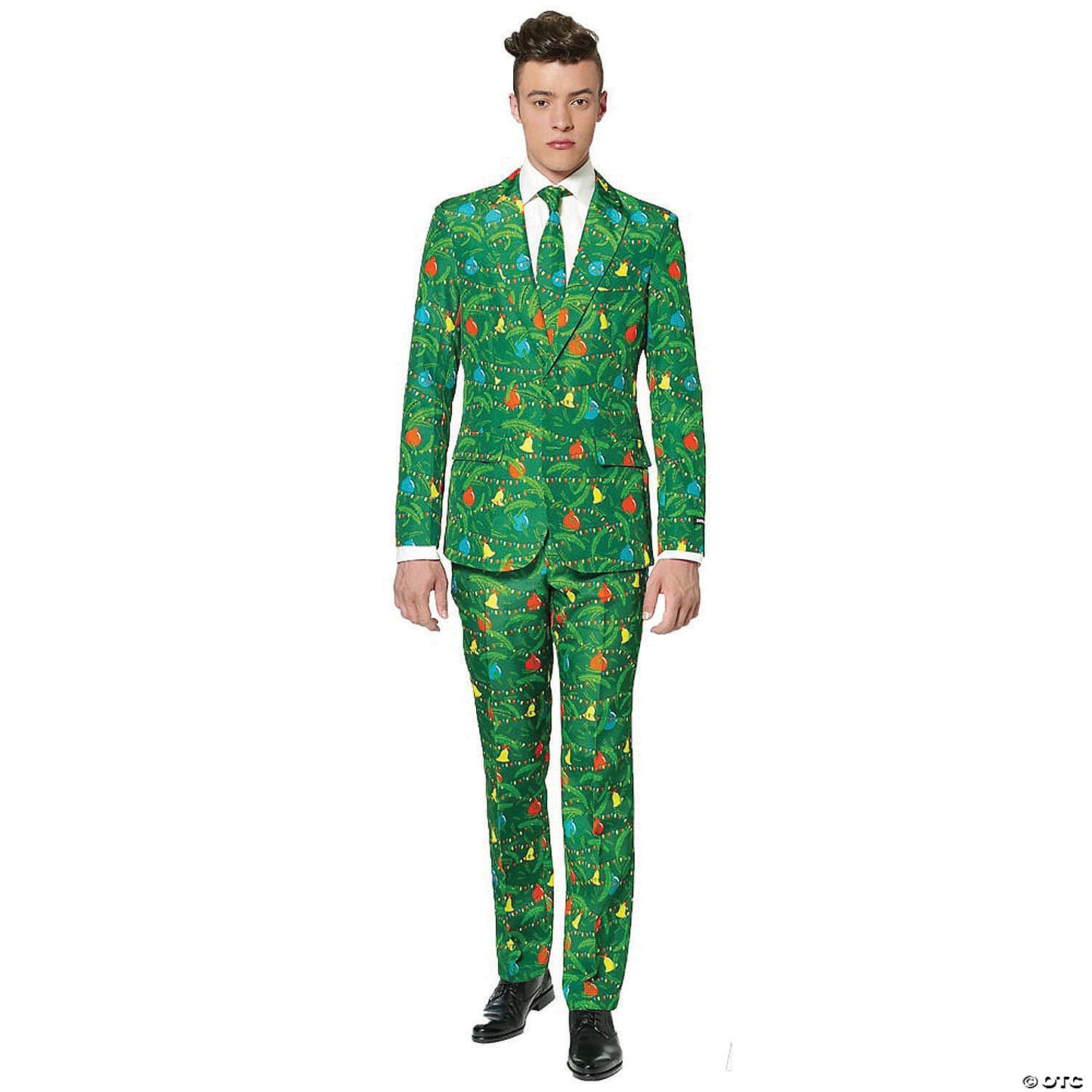 Men’s Green Christmas Tree Suit - Extra Large
