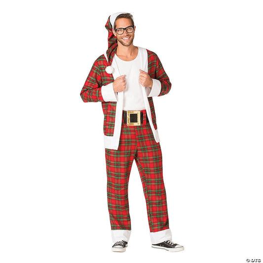 Mens Hipster Mr. Claus Costume - Medium