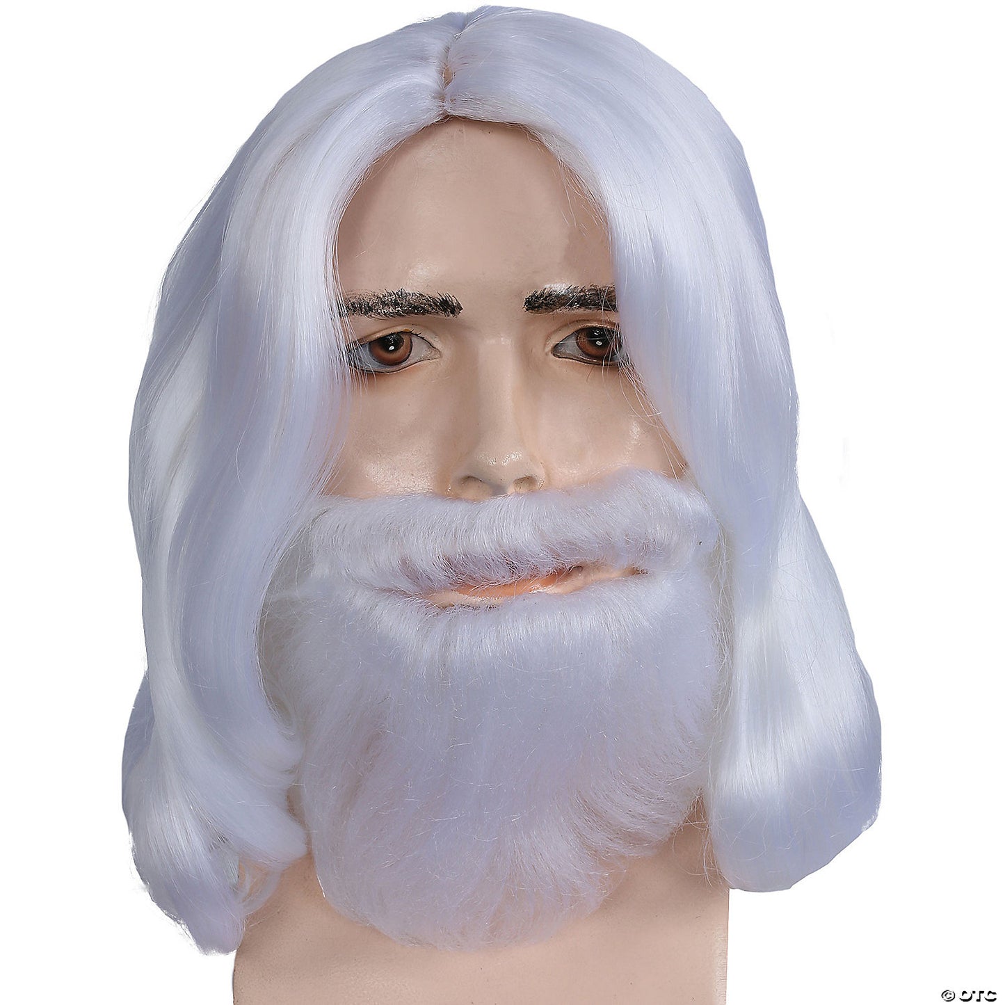 Men's Biblical Wig & Beard Set