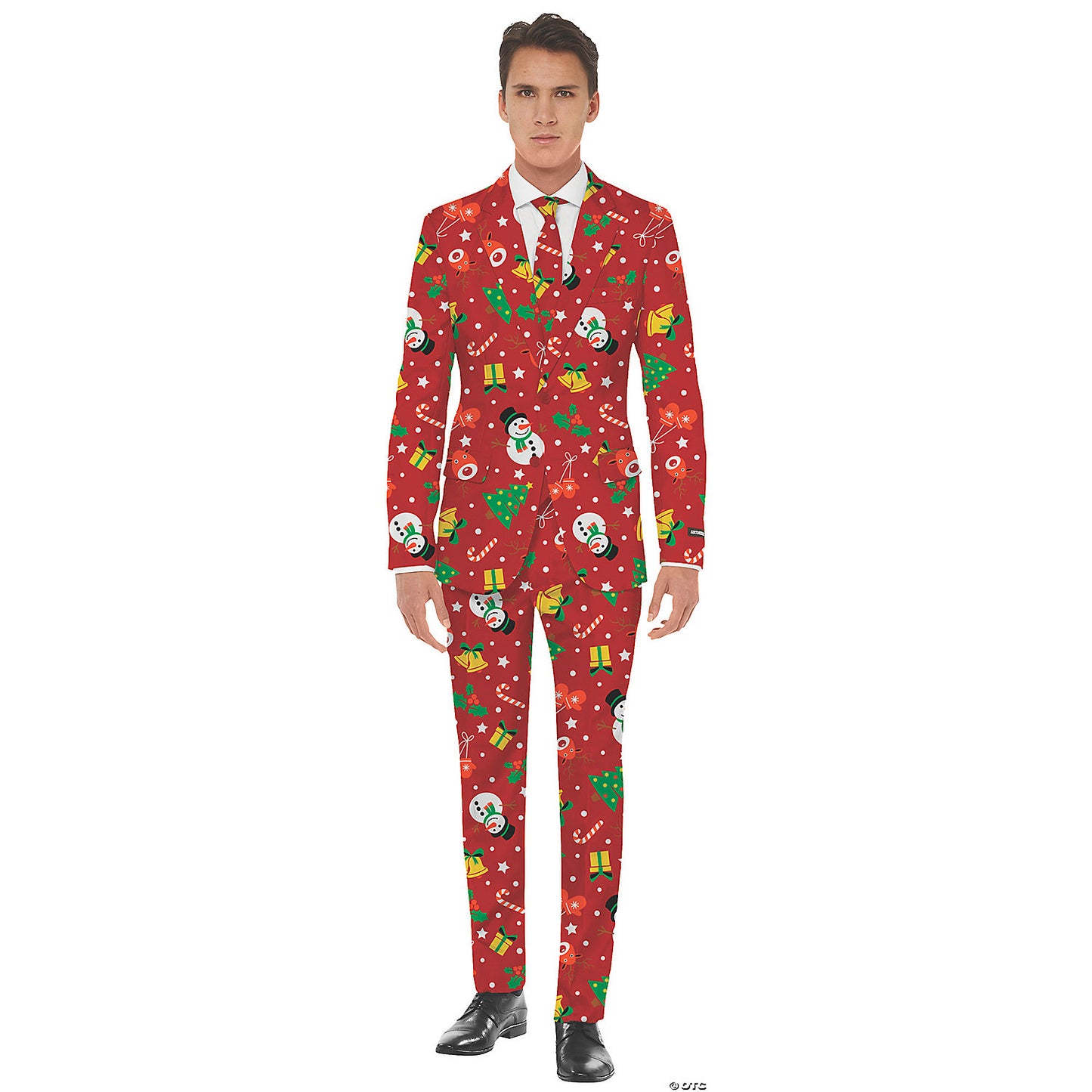 Men's Red Icon Christmas Suit