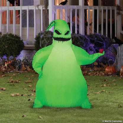 42" Airblown® Inflatable The Nightmare Before Christmas Green Oogie Boogie Yard Decoration
