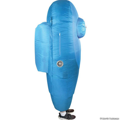 Adults Cyan Inflatable Crewmate Killer Costume