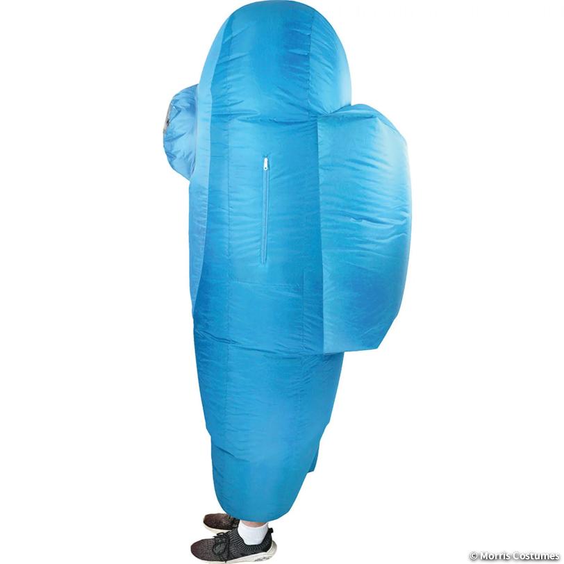 Adults Cyan Inflatable Crewmate Killer Costume