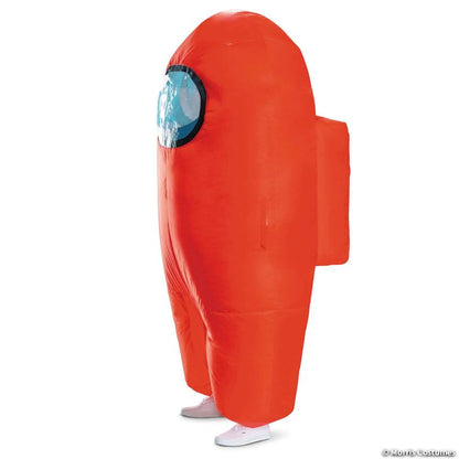 Adults Inflatable Among Us™ Red Imposter Costume - One Size