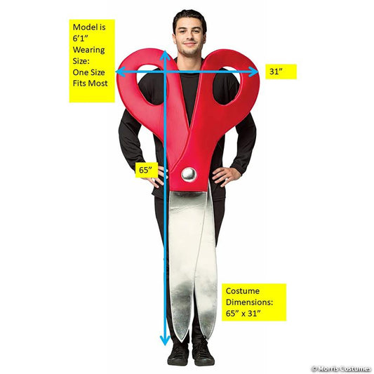 Adult Scissors Costume — view 2