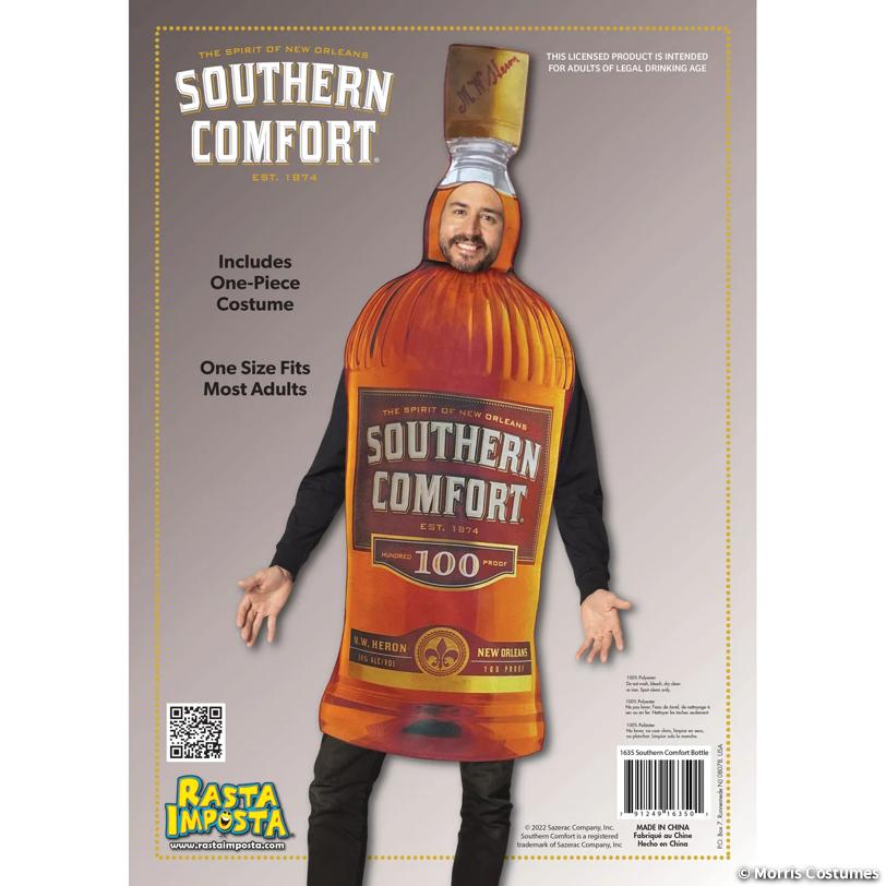 Adult Southern Comfort Bottle Costume