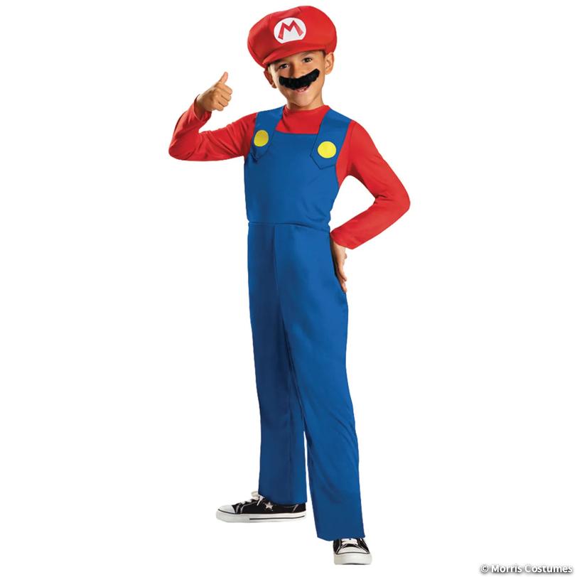 Boy's Super Mario Bros Mario Costume - 7-8