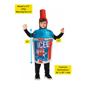 Kids ICEE Blue Tunic Costume — view 2
