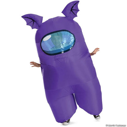 Kids Inflatable Among Us™ Bat Jumpsuit Costume