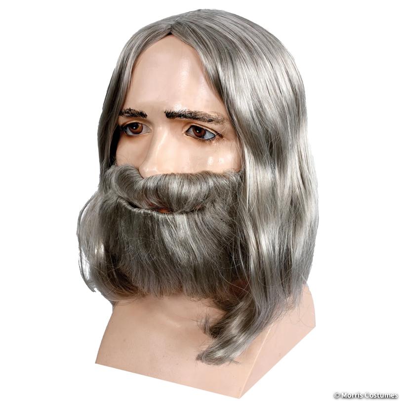 Men's Biblical Wig & Beard Set