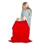 Red Velvet Santa Toy Bag — view 2