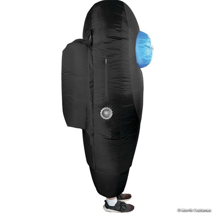 Adults Black Inflatable Crewmate Killer Costume