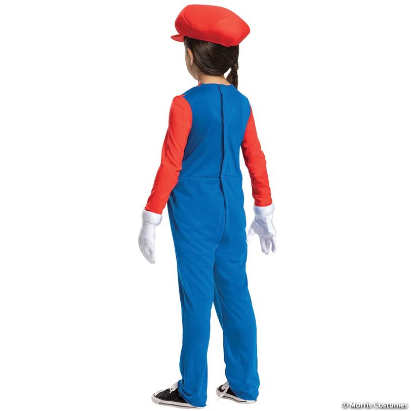 Toddler Super Mario Bros Mario Costume - 3T-4T