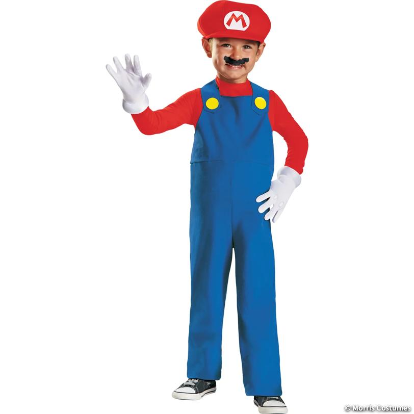 Toddler Super Mario Bros Mario Costume - 2T