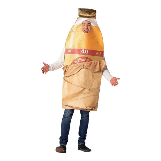 Adult Bottle in Brown Bag Costume