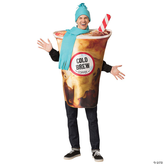 Adults Cold Brew Coffee Costume