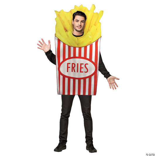 Adults French Fries Costume