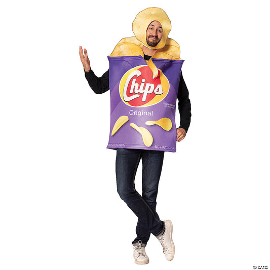 Adults Potato Chips Bag Costume