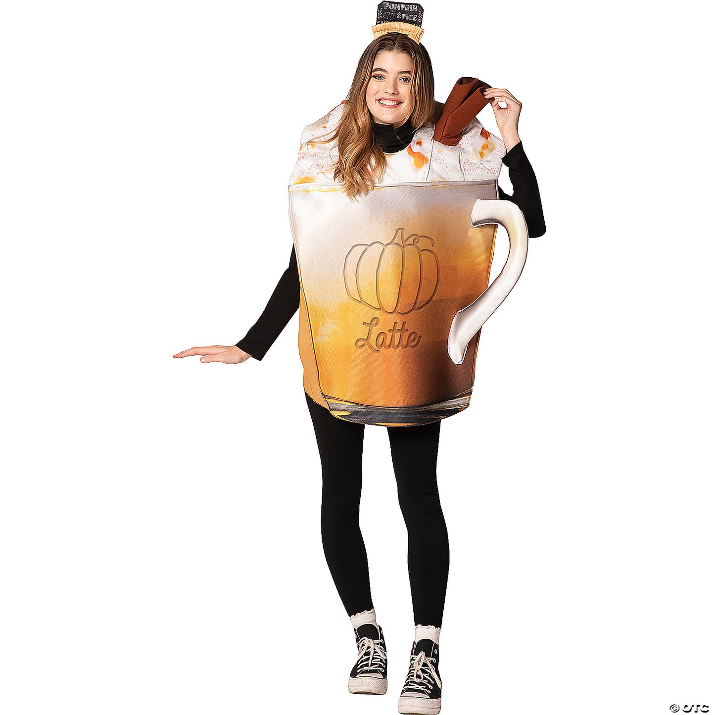 Adults Pumpkin Spice Latte Costume