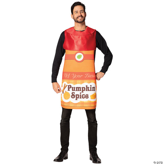 Adults Pumpkin Spice Seasoning Costume