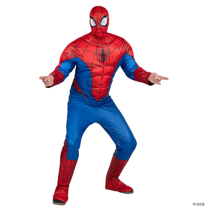 Adults Qualux Marvel Spider-Man Costume-36-38