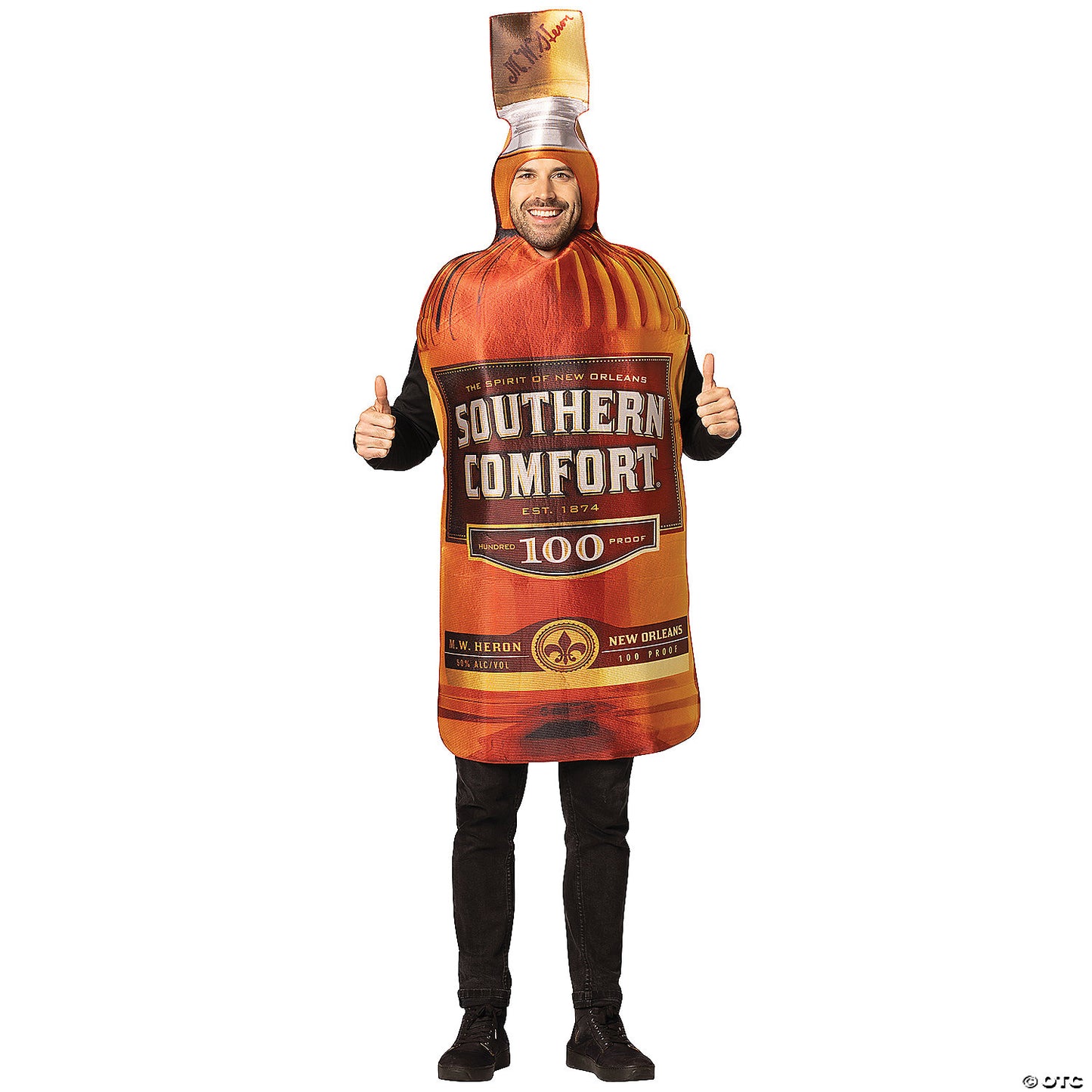 Adults Southern Comfort Bottle Costume