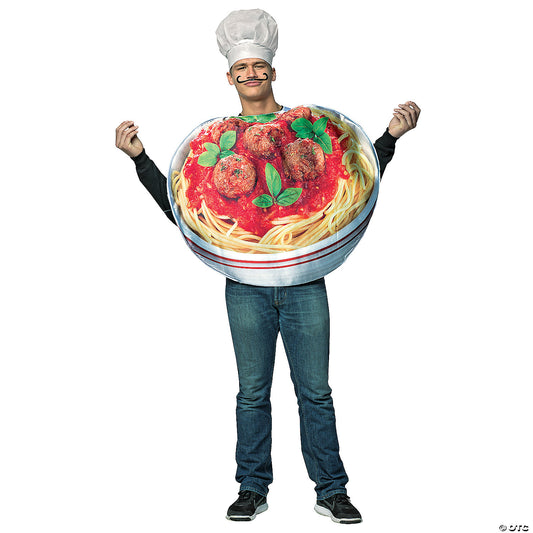 Adults Spaghetti And Meatballs Costume