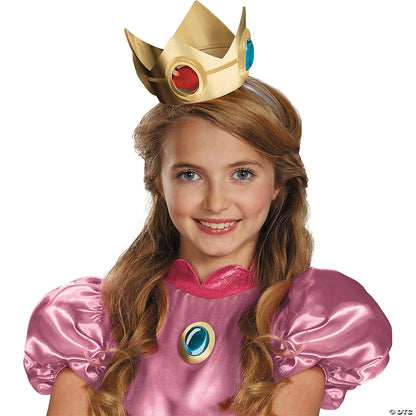 Adults Super Mario Bros. Princess Peach Crown & Amulet