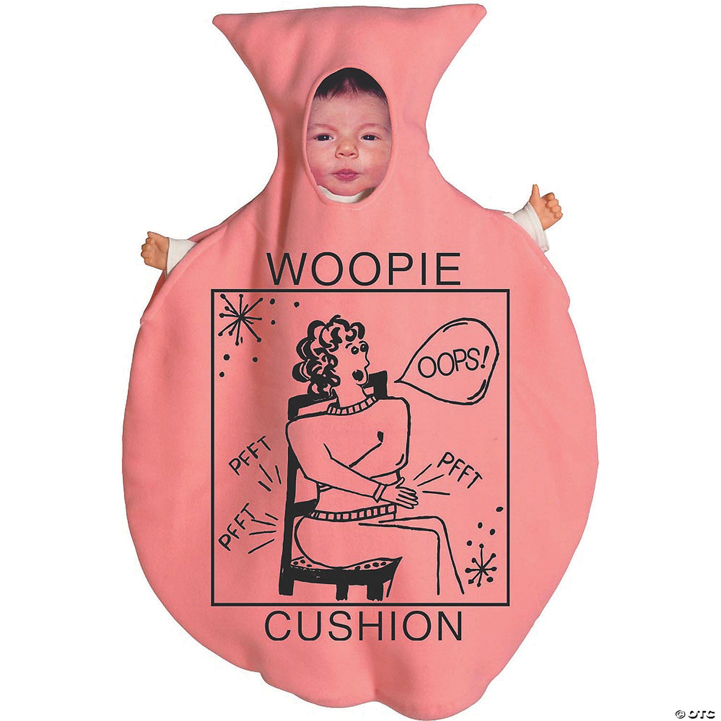 Baby Whoopie Cushion Bunting Costume