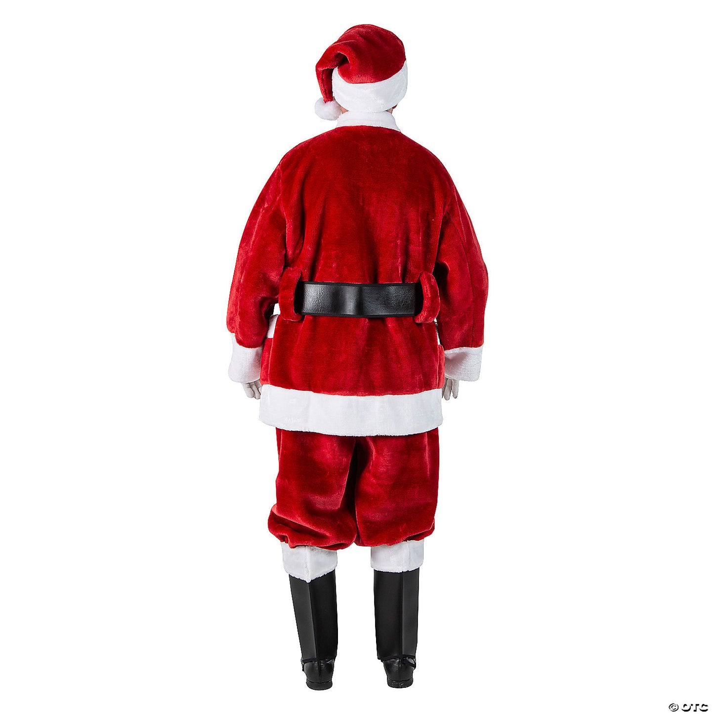 Burgundy Deluxe Santa with Outside Pockets - Large